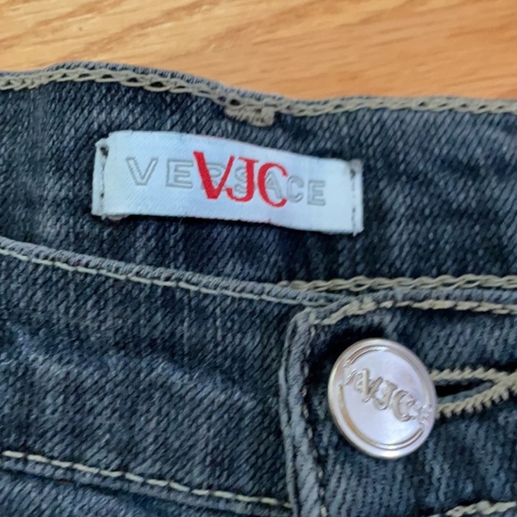 Versace VJC Womens Low Rise Jeans - Picture 3 of 7